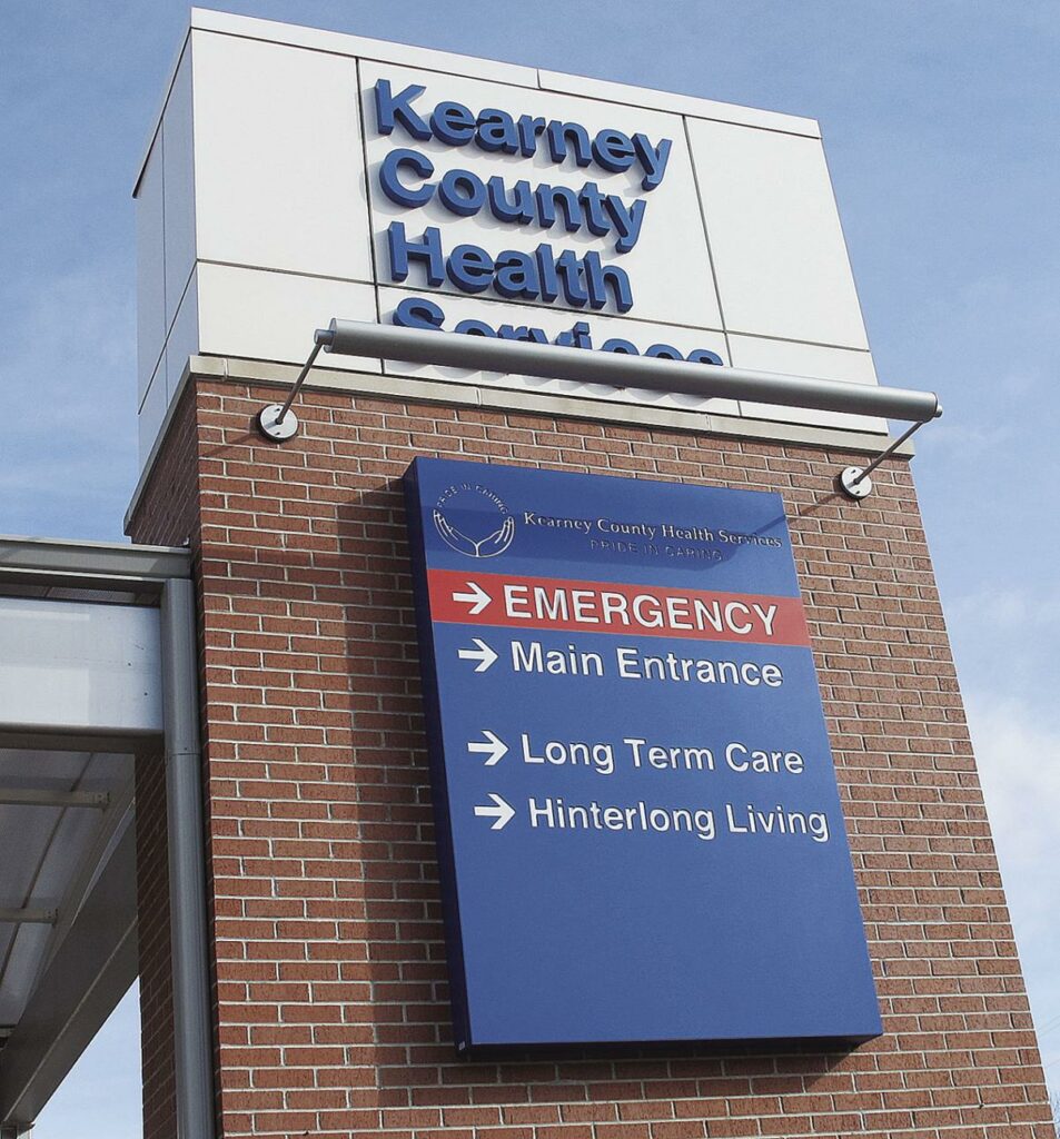 Kearney County Health Services building exterior
